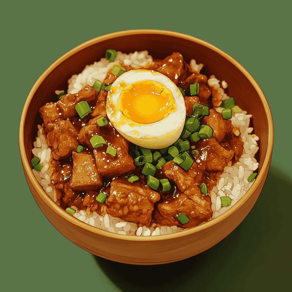 80 20 Taiwanese Braised Pork Rice