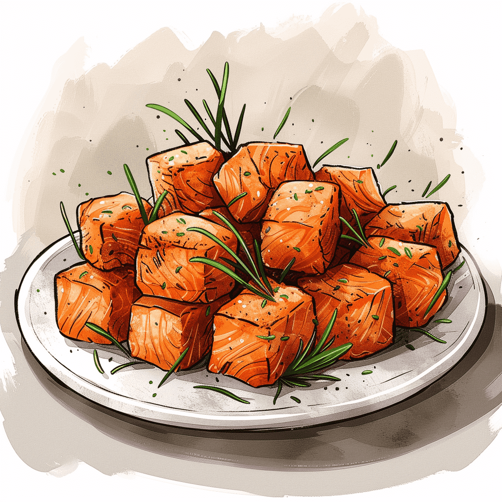 Air Fryer Salmon Bites