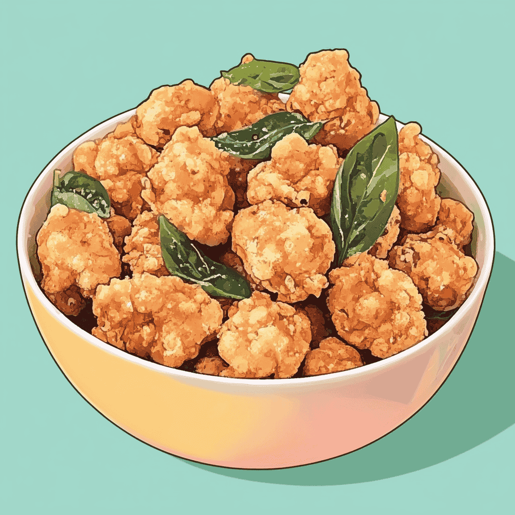 Air Fryer Taiwanese Popcorn Chicken