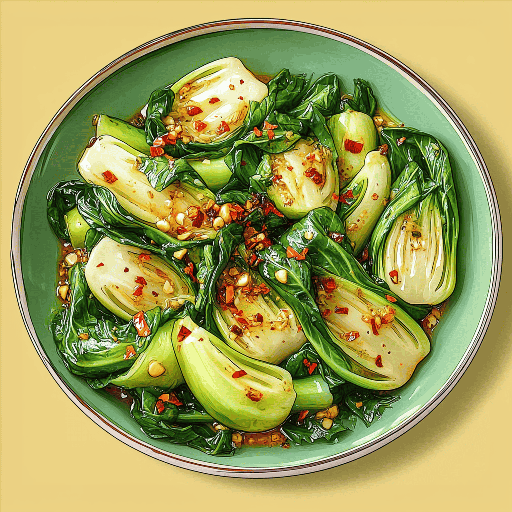 Chili Garlic Bok Choy