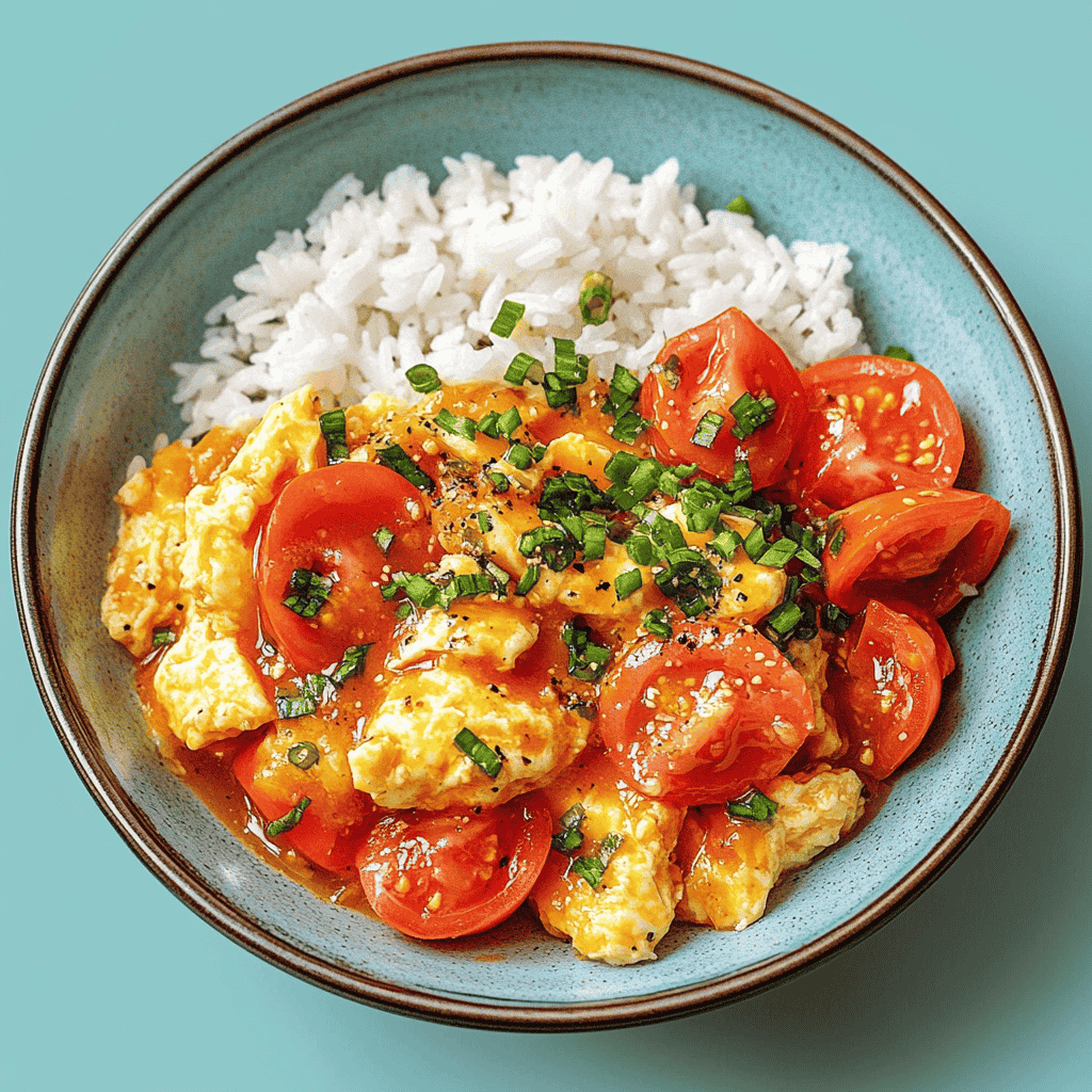 Chinese Tomato And Egg Stir Fry