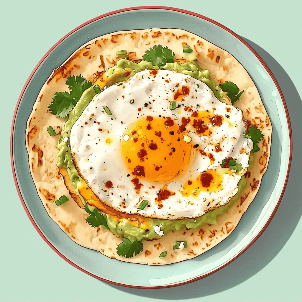 Feta Egg Breakfast Tacos