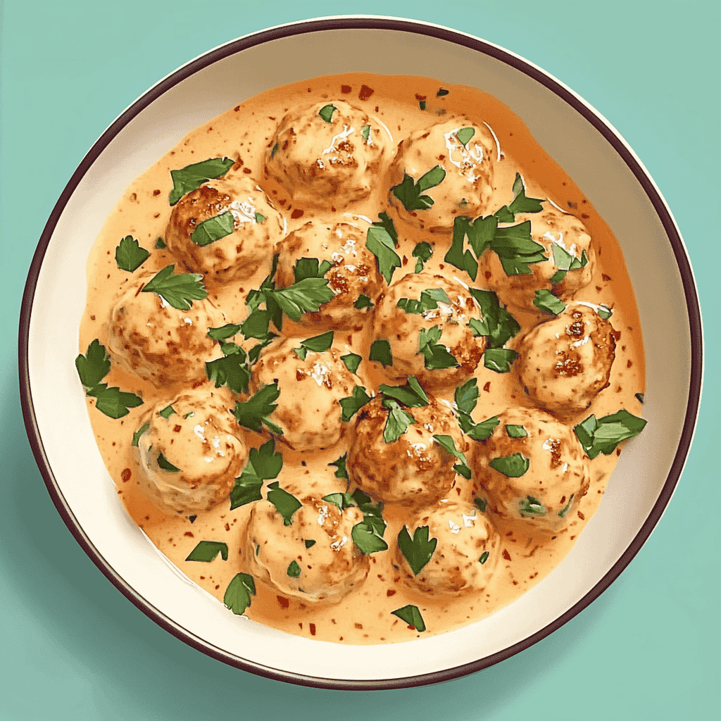 Marry Me Chicken Meatballs
