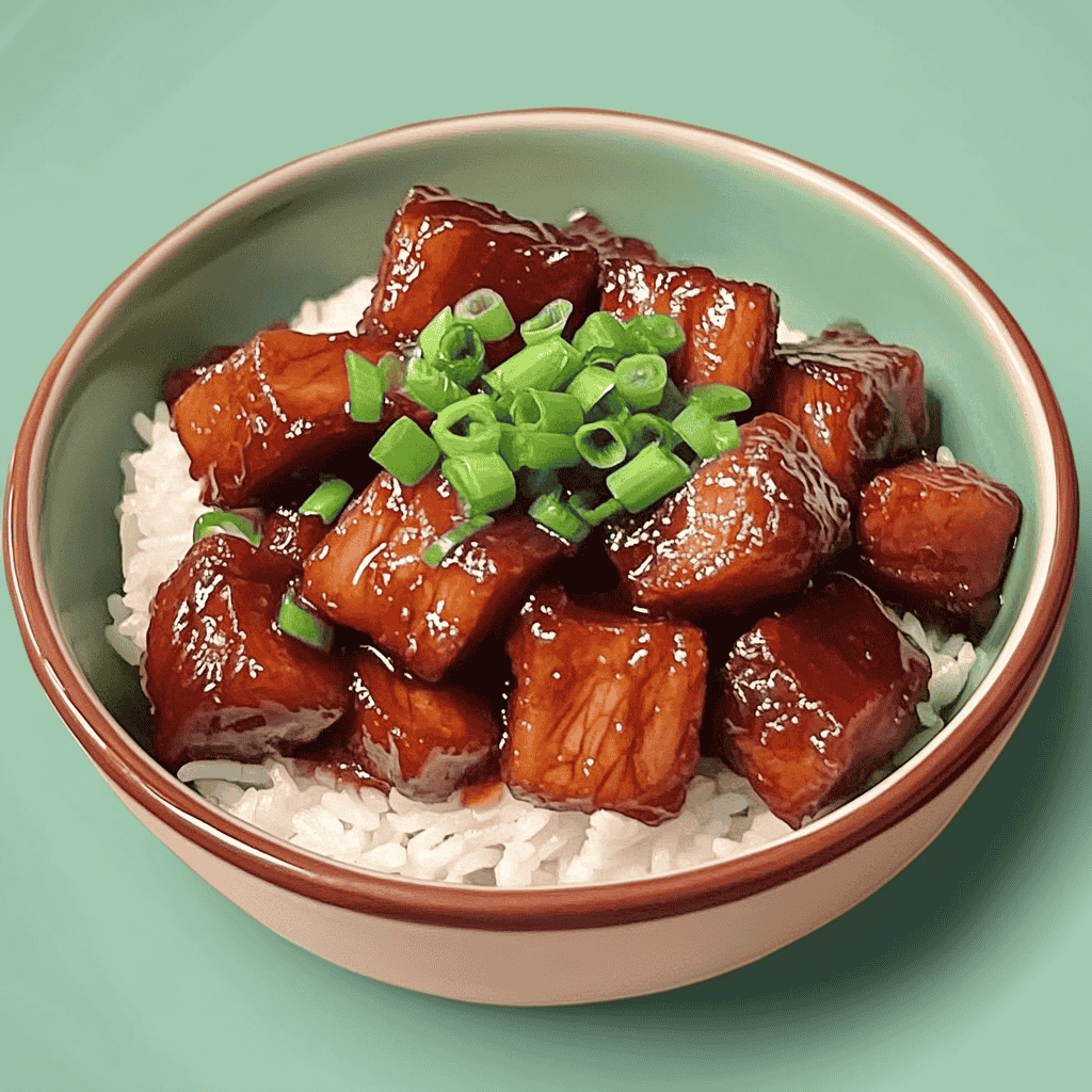 Red Braised Pork Belly