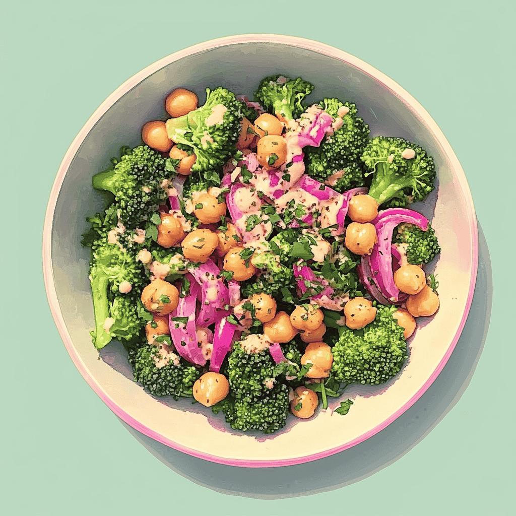 Roasted Broccoli Salad